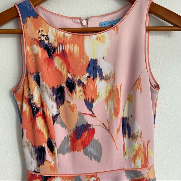 Antonio Melani Floral Fit and Flare dress size 0. In great condition - Picture 12 of 16